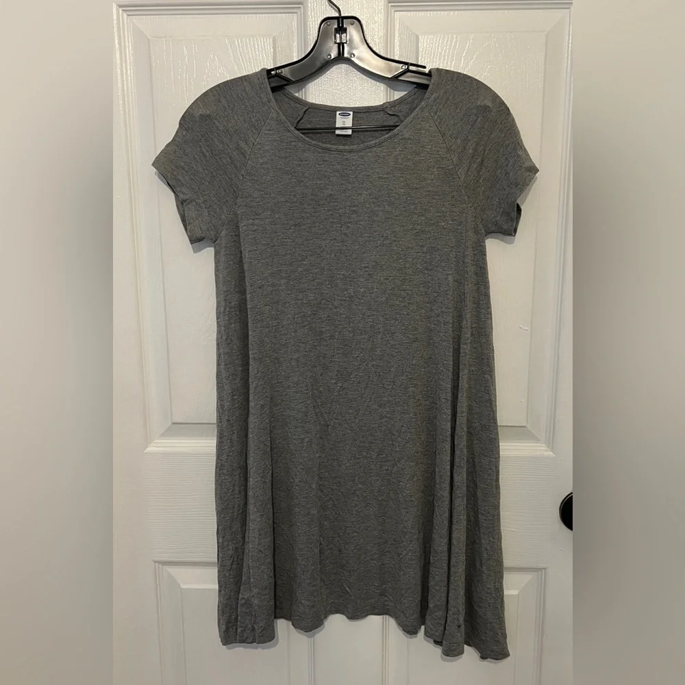 OLD NAVY Women’s Gray Short Sleeve Swing Dress Size XSP